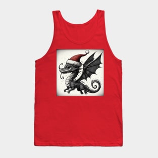 Christmas Dragon Tank Top